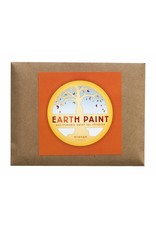 Children's natural Earth Paint by Color orange