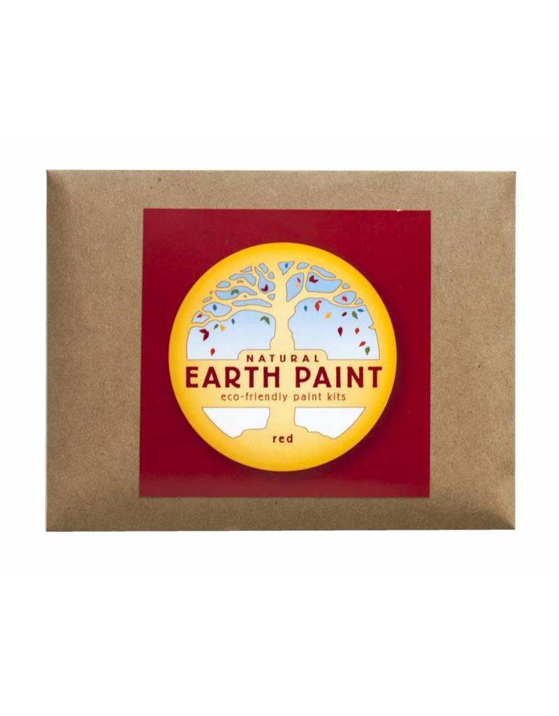 Children's natural Earth Paint by Color red