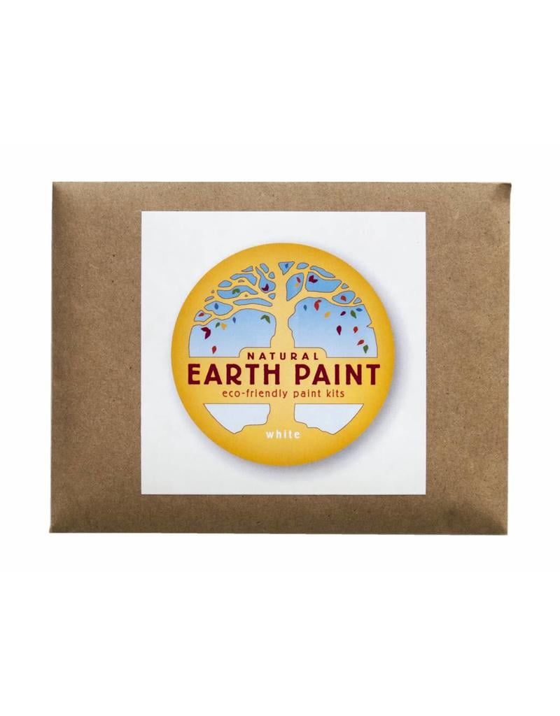 Children's natural Earth Paint by Color white