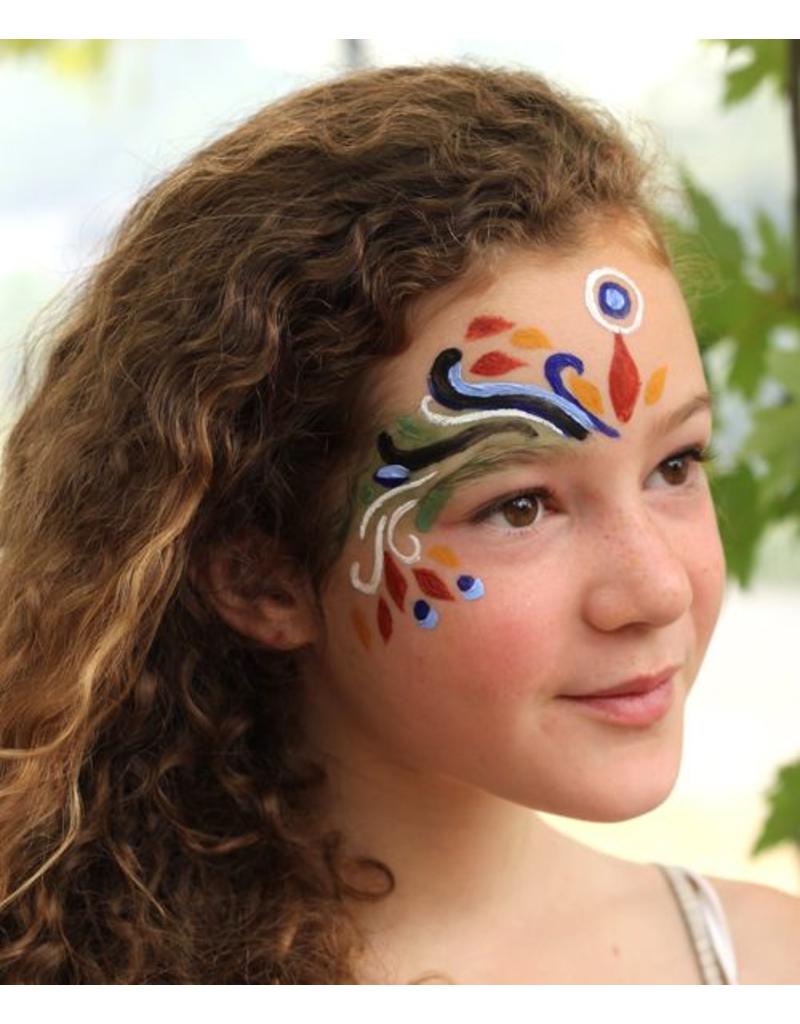 Natural Face paint and Body Paint individuele kleur geel