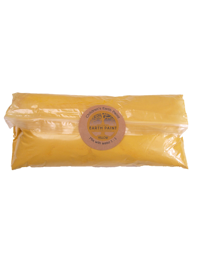 Bulk Natural Children's Earth Paint yellow – makes up to 3.55 litres