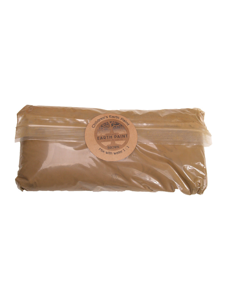 Bulk Natural Children's Earth Paint brown – makes up to 3.55 litres