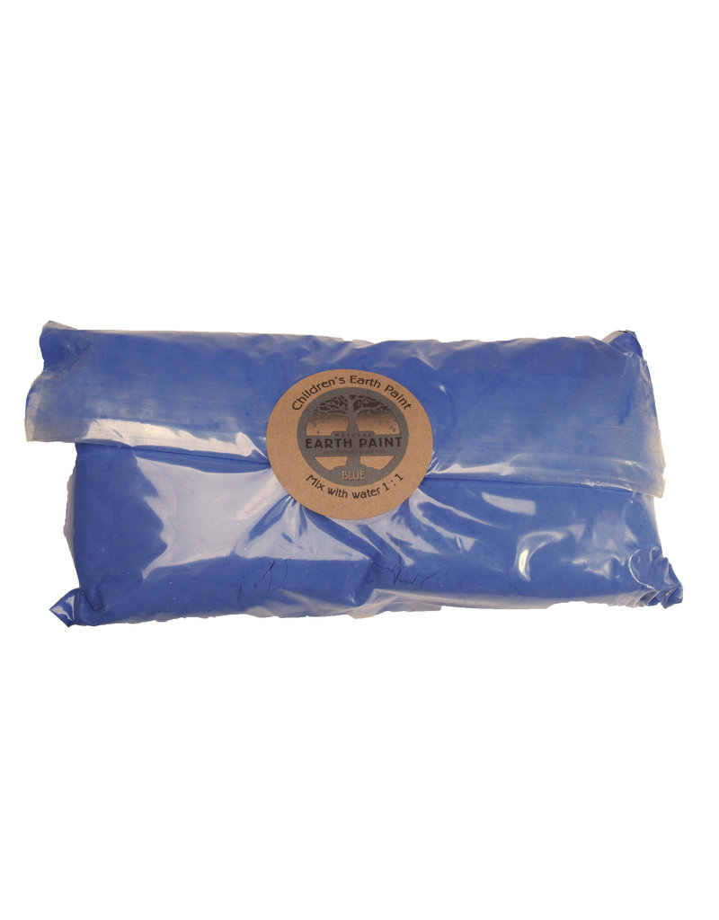 Bulk natuurlijke kinderverf blauw – maakt tot 3,55 liter