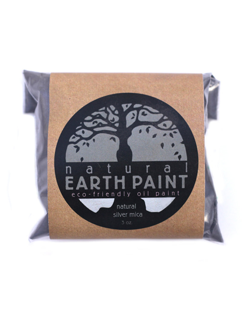 Natural Earth Paint mineraal aarde pigment Mica Zilver