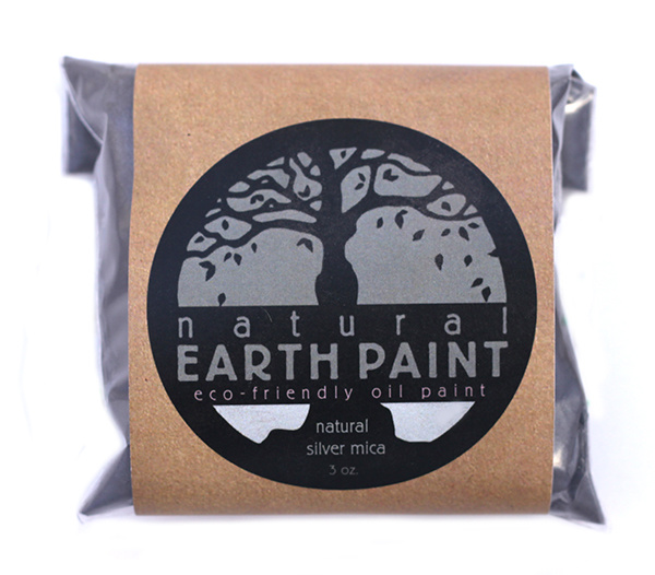 Natural Earth Paint Professional Mineral Earth Pigment Mica Silver