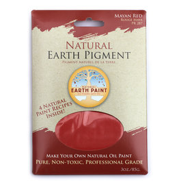 Mineral earth pigment Mayan Red