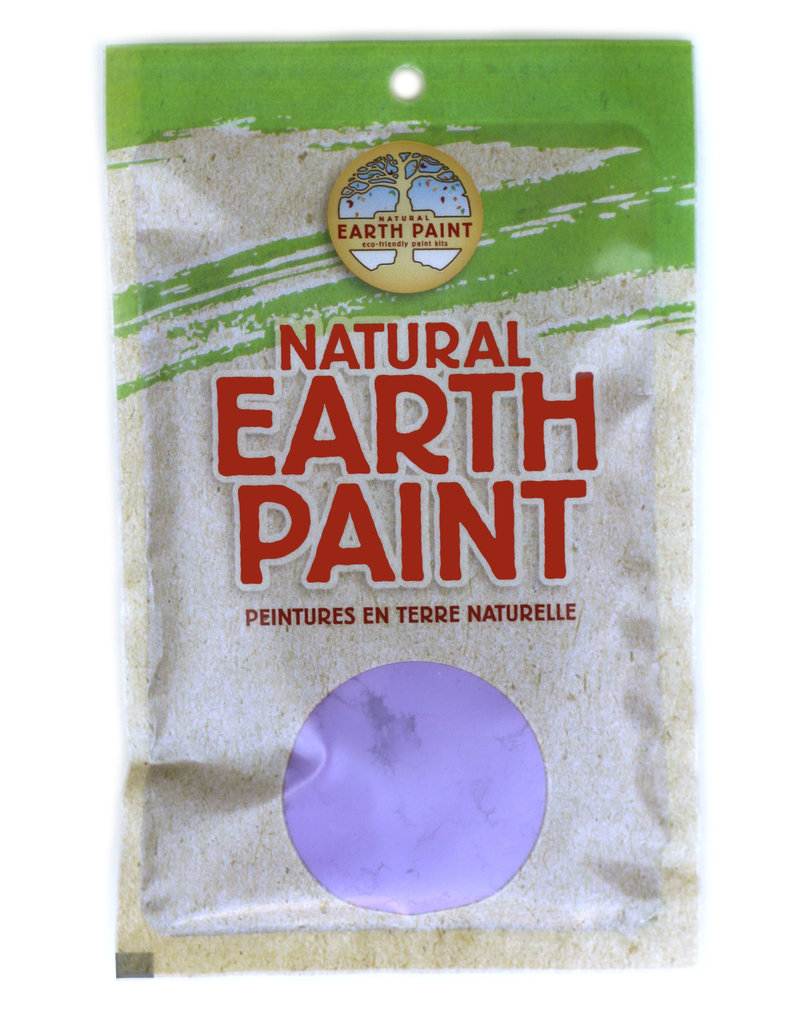 Children's natural Earth Paint by Color purple