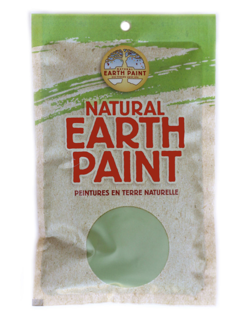 Children's natural Earth Paint by Color green
