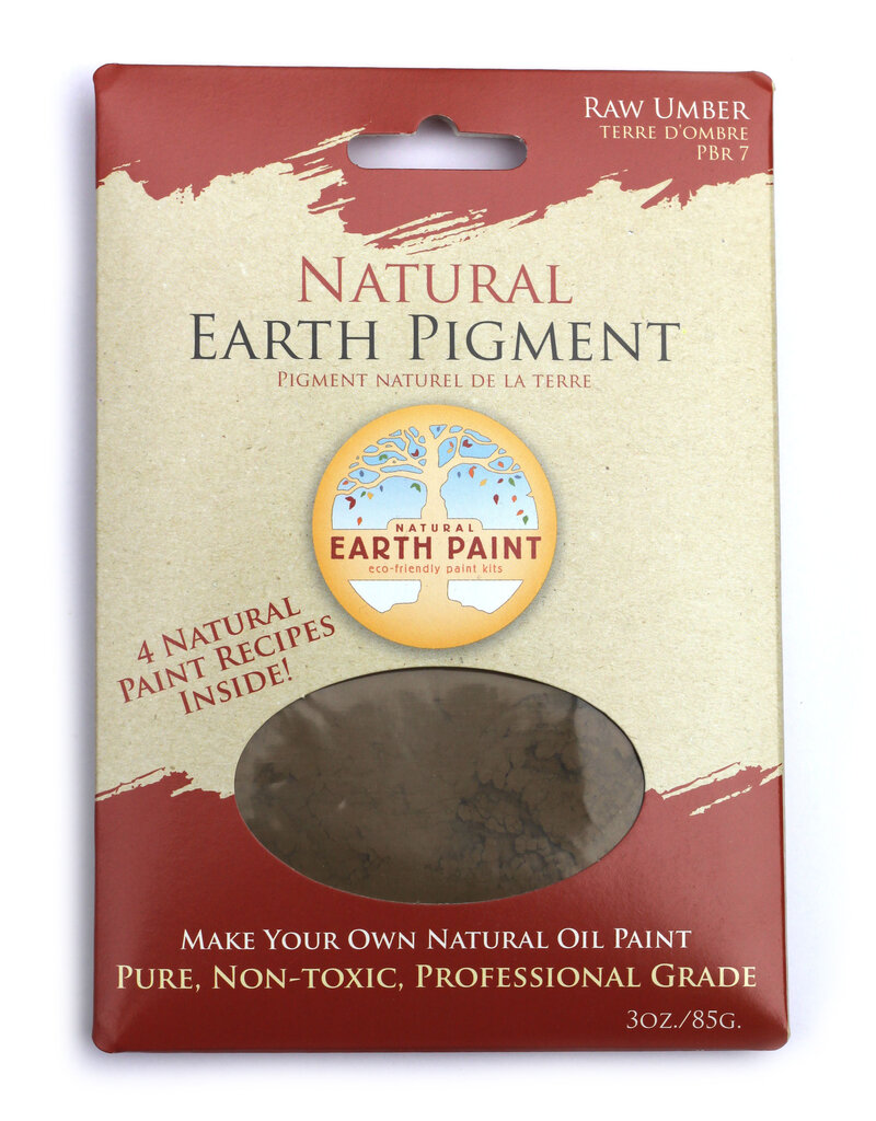 Natural Earth Paint mineraal aarde pigment Raw Umber