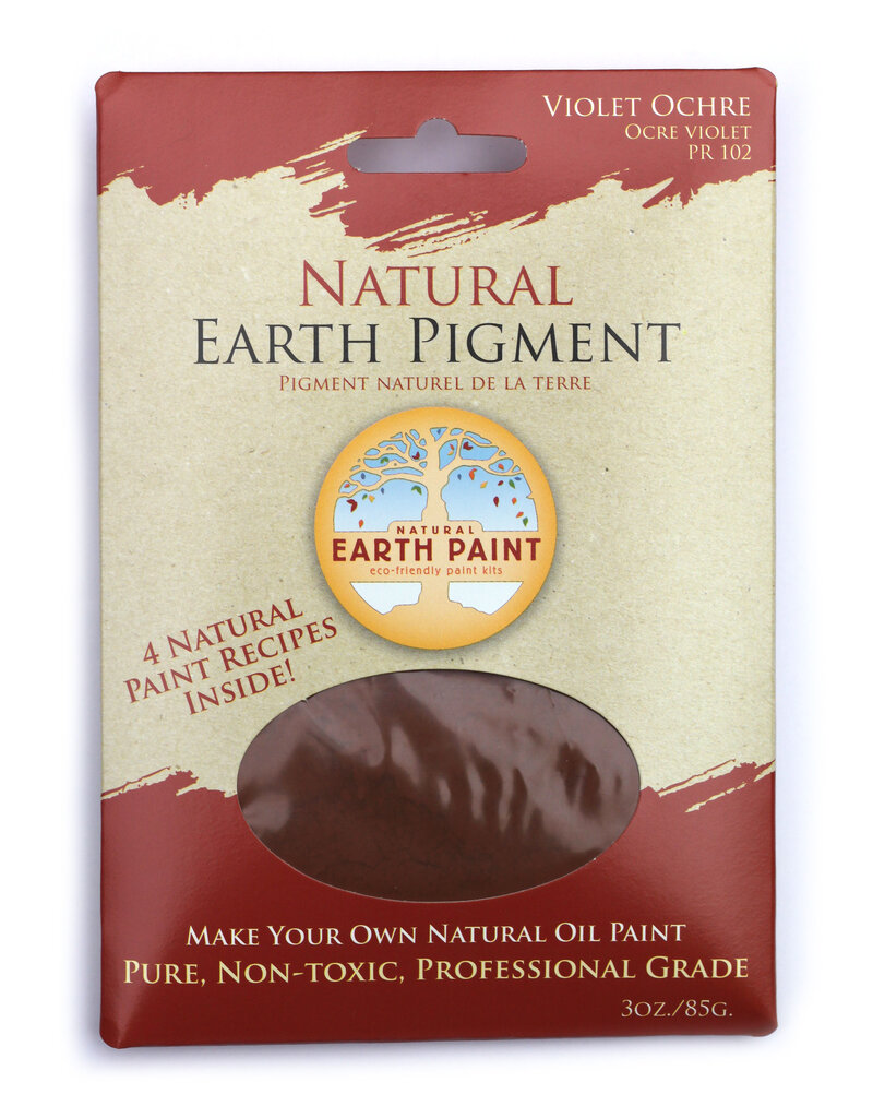 Natural Earth Paint mineraal aarde pigment Paarse Oker
