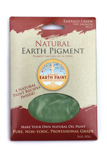 Natural mineral earth pigment Emerald Green