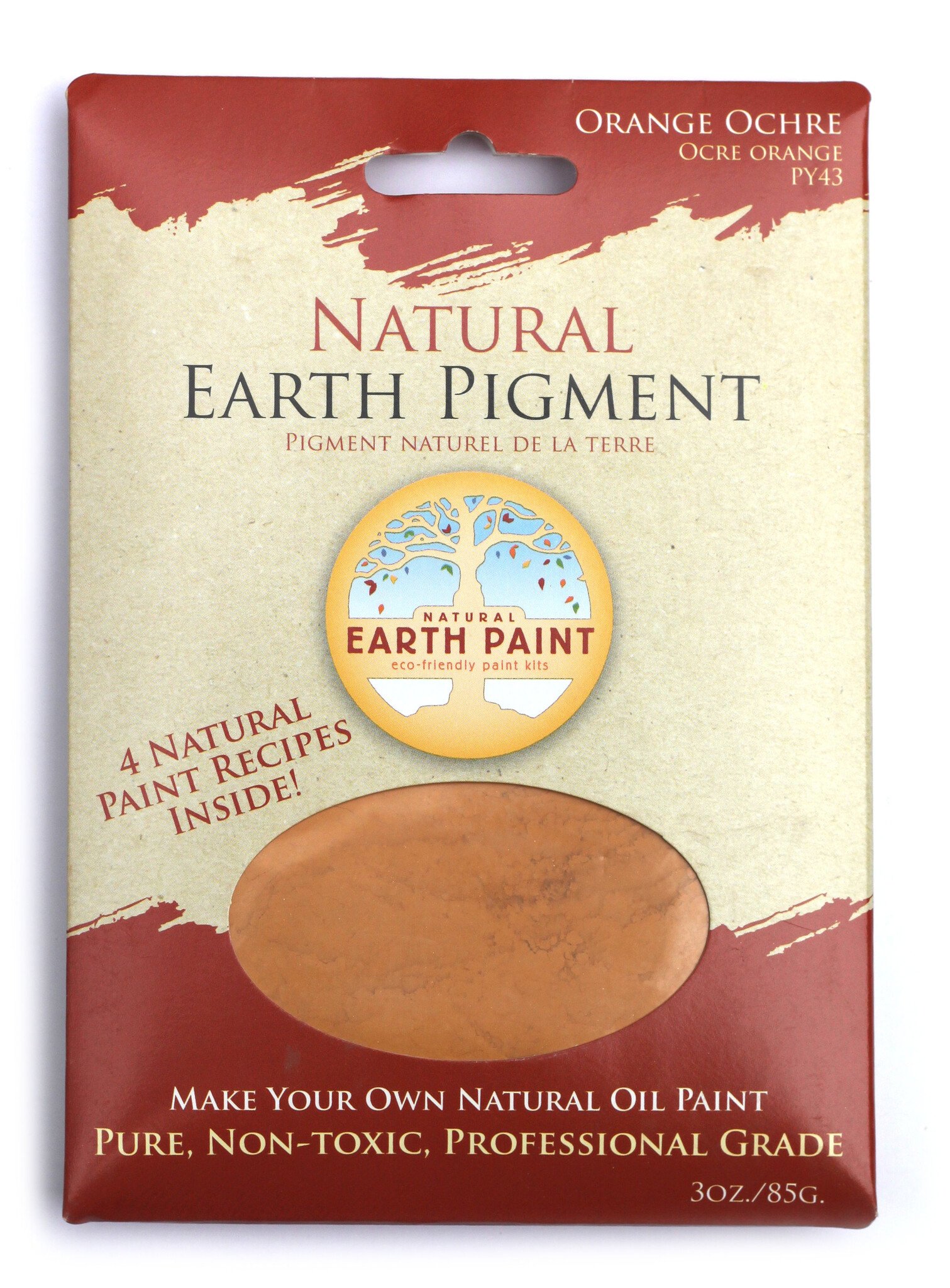 Natural Eath paint Grote Glas loper - glass muller - Natural Earth Paint  Europa