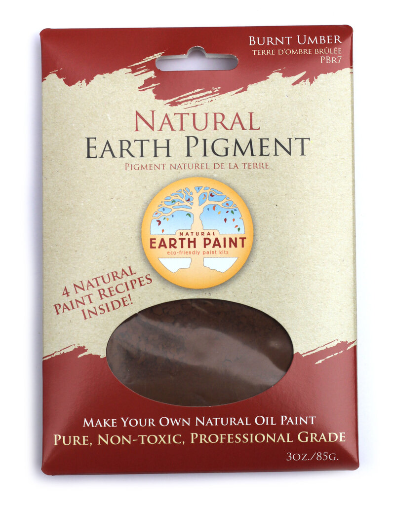 Natural Earth Paint mineraal aarde pigment Burnt Umber