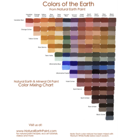 Color Mixing Chart  - Digital PDF