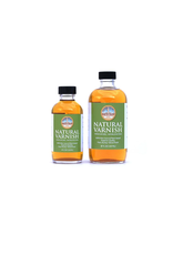 Natural Earth Paint Varnish ca. 240 ml in glass bottle