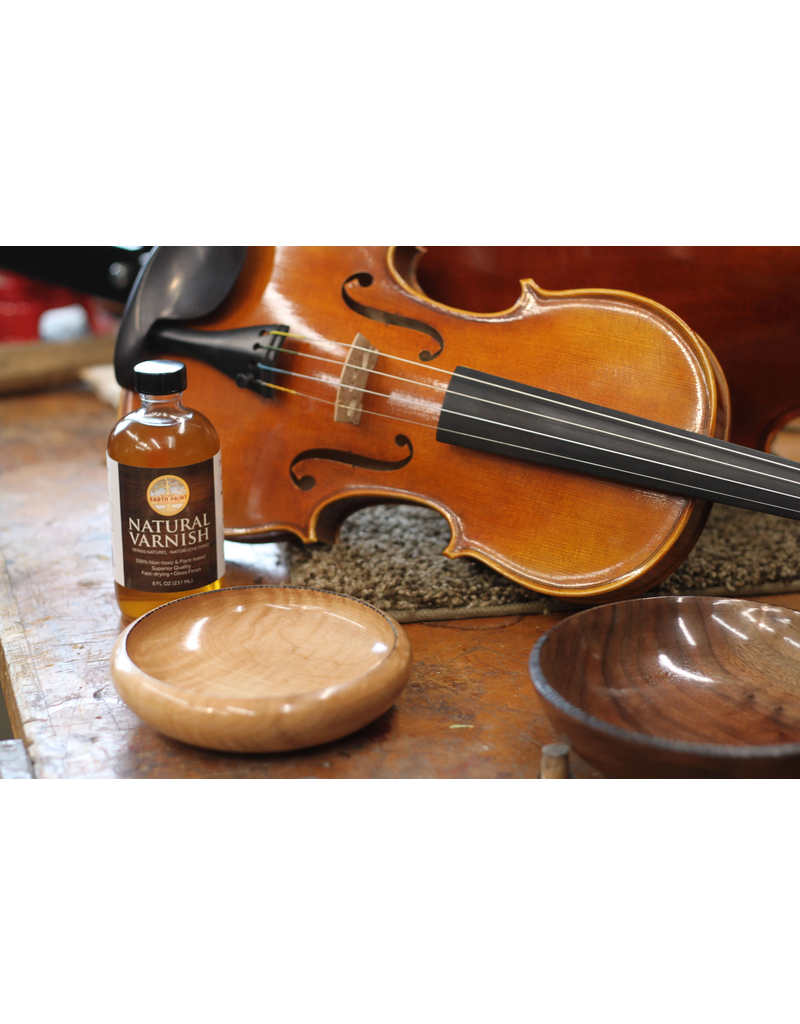 Natural Earth Paint Varnish ca. 240 ml in glass bottle