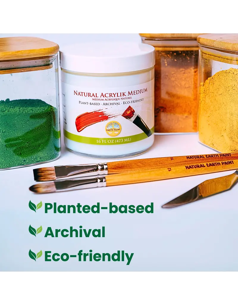 Natural eco friendly Acrylik Medium - 473 ml