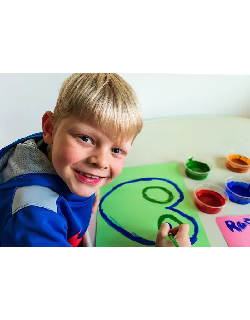 Ecologische kinderverf professionele waterverf per kleur zwart