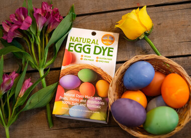 Egg dye and food colourant