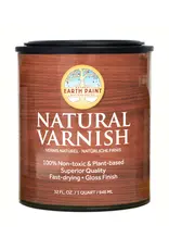 Natural Earth Paint milieuvriendelijke vernis in glazen flesje van ca 240 ml