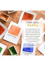 Professional watercolor kit - 7 colors