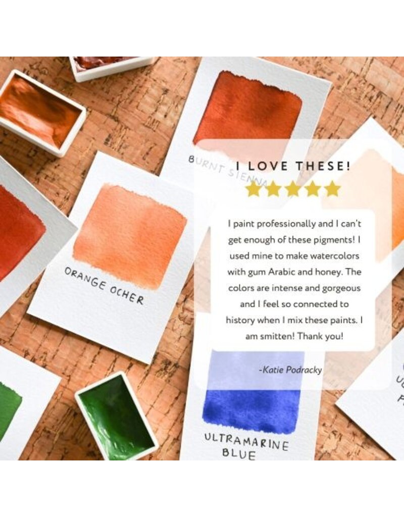 Professional watercolor kit - 7 colors