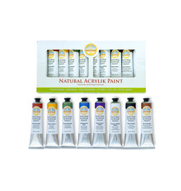 Natural acrylic paint set Earth