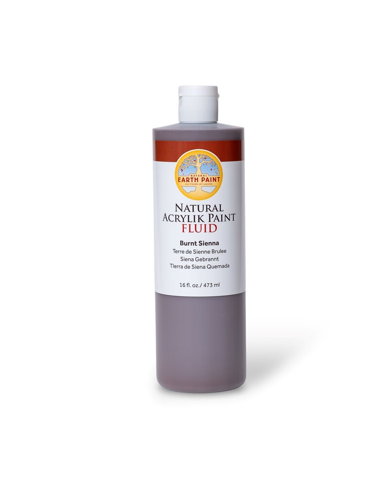 Vloeibare natuurlijke acrylverf per flesje 473 ml