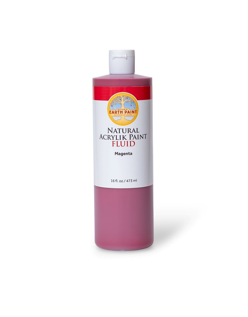 Vloeibare natuurlijke acrylverf per flesje 473 ml