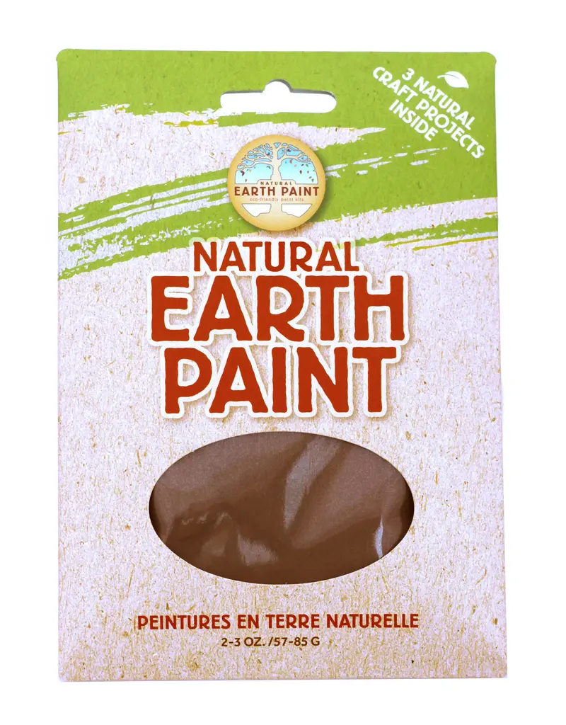 Children's natural Earth Paint by Color brown
