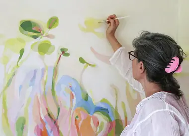 Recipe: Natural Earth Mural Paint