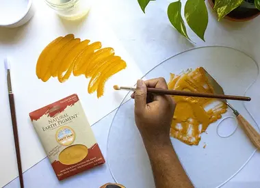 Recept: Natuurlijke Caseïneverf