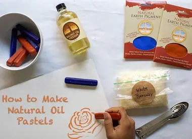 Recept: Natural Earth oliepastel