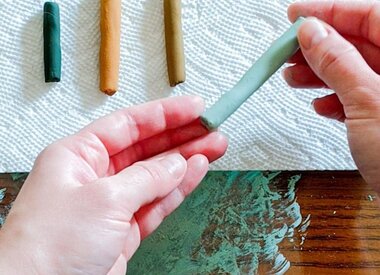 Recepten om pastel en klei te maken