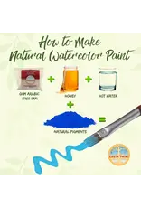 Waterverf- of aquarelverfbakjes - 15 stuks