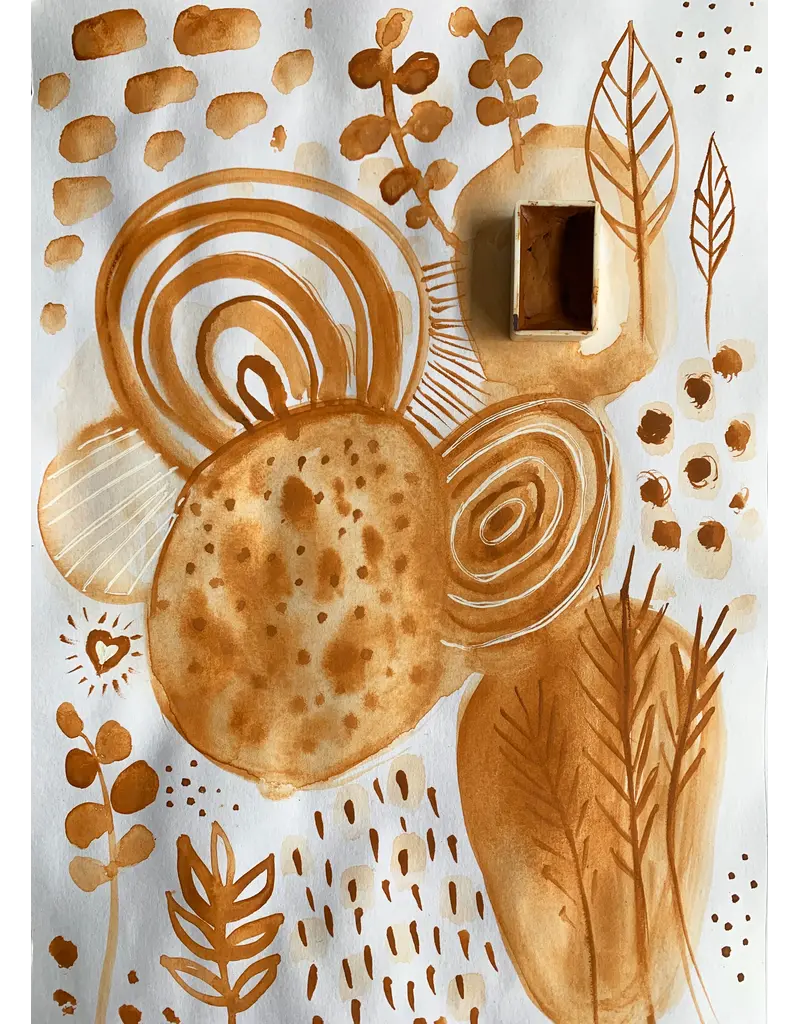 Waterverf- of aquarelverfbakjes - 15 stuks