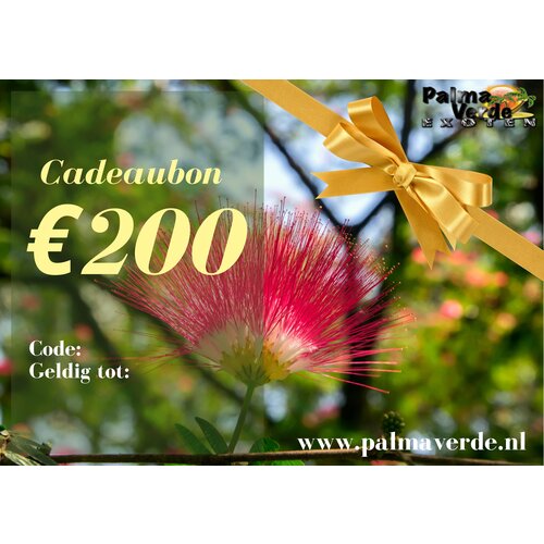 Gift voucher € 200