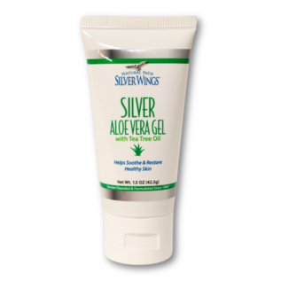 NPSW Colloidaal zilver Aloe Vera  gel 200ppm  met Tea Tree