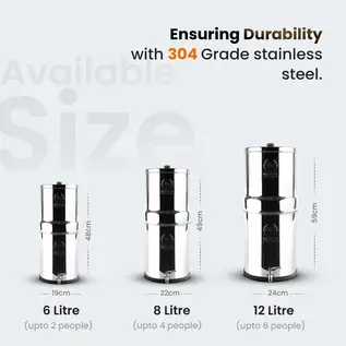 Balance Pharma Phoenix Gravity 6L RVS Waterfilter