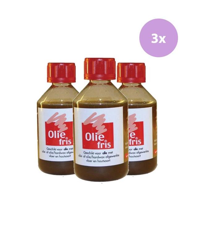 Oliefris Onderhoudsolie Naturel 3 x 250 ml