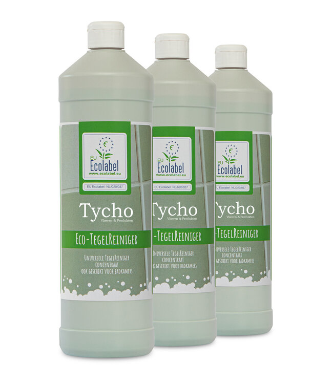 Ecolabel-VloerReinigers Eco-TegelReiniger 3x1 L: Duurzame en Effectieve Vloerreiniging - Copy