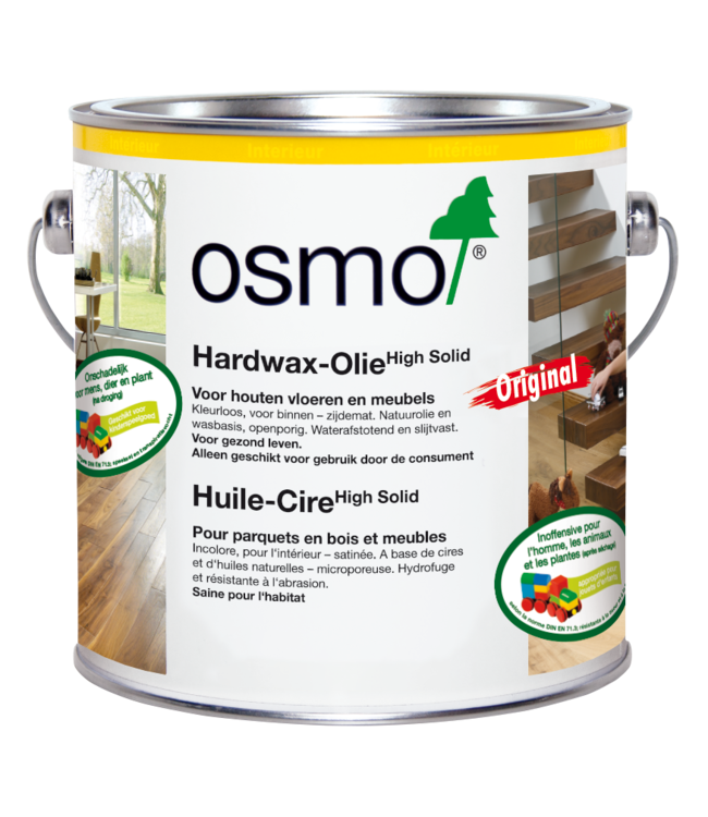 Osmo  Hardwax Olie 3032 Kleurloos 2,5 liter