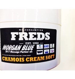 morgan blue solid chamois cream