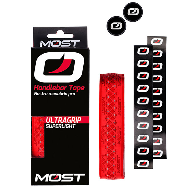 MOST bar tape Nastro Manubrio Pro UltraGrip Superlight Red