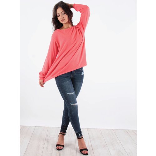 Complimento Jumper pink white stripe Complimento Jumper pink white stripe