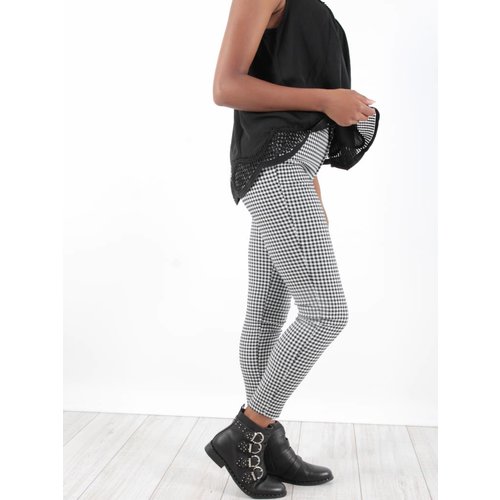 Drôle de Copine Pants black white Drôle de Copine Pants black white