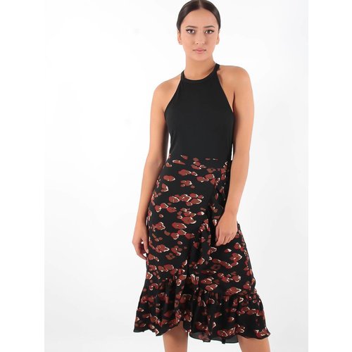 Ivivi Skirt ruffle leopard Ivivi Skirt ruffle leopard