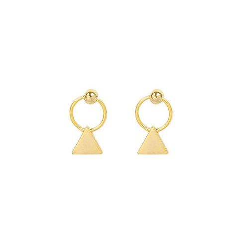 Yehwang Earrings mini triangles Yehwang Earrings mini triangles