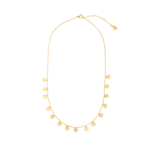 LADYLIKE FASHION Necklace a lot of circles LADYLIKE FASHION Necklace a lot of circles