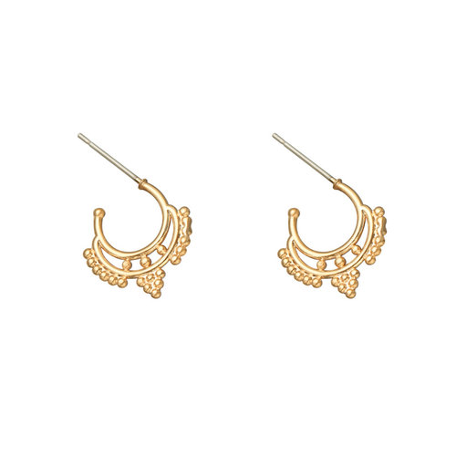 LADYLIKE FASHION Earrings Ethnic Points LADYLIKE FASHION Earrings Ethnic Points